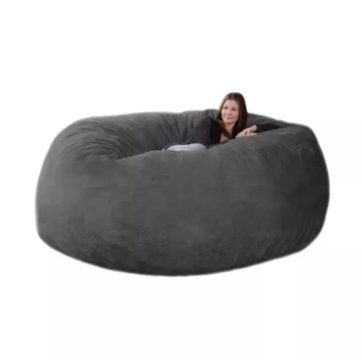 Giant Suede Pouf 140x50 Without Filling Ultra Comfort